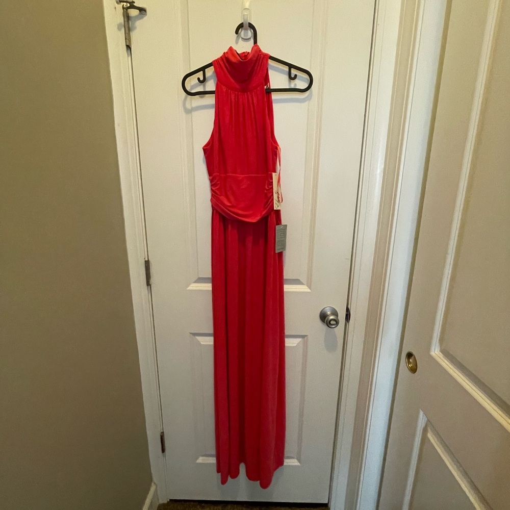 Eliza J Vibrant Pink Dress